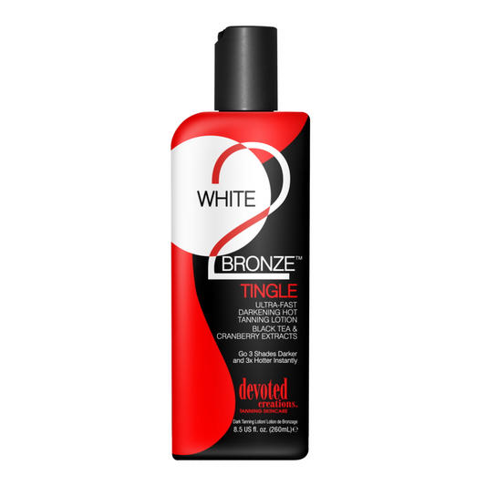 Devoted Creations White 2 Bronze Tingle Tanning Lotion from sunkissed-tanning.co.uk