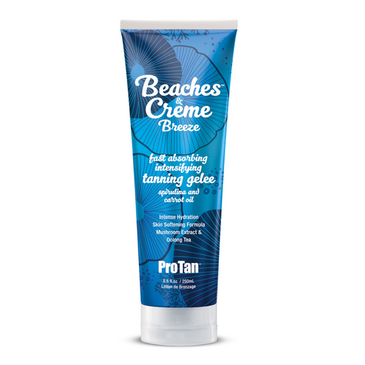 Pro Tan Beaches and Creme Breeze Fast Absorbing Intensifying Tanning Gelee 250ml