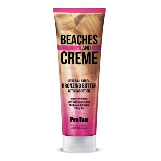 Pro Tan Beaches & Creme Natural Bronzer 250ml - Sunkissed-Tanning.co.uk