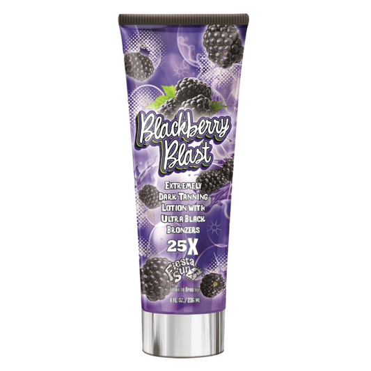 Fiesta Sun Blackberry Blast Extremely Dark Tanning Lotion 236ml from sunkissed-tanning.co.uk