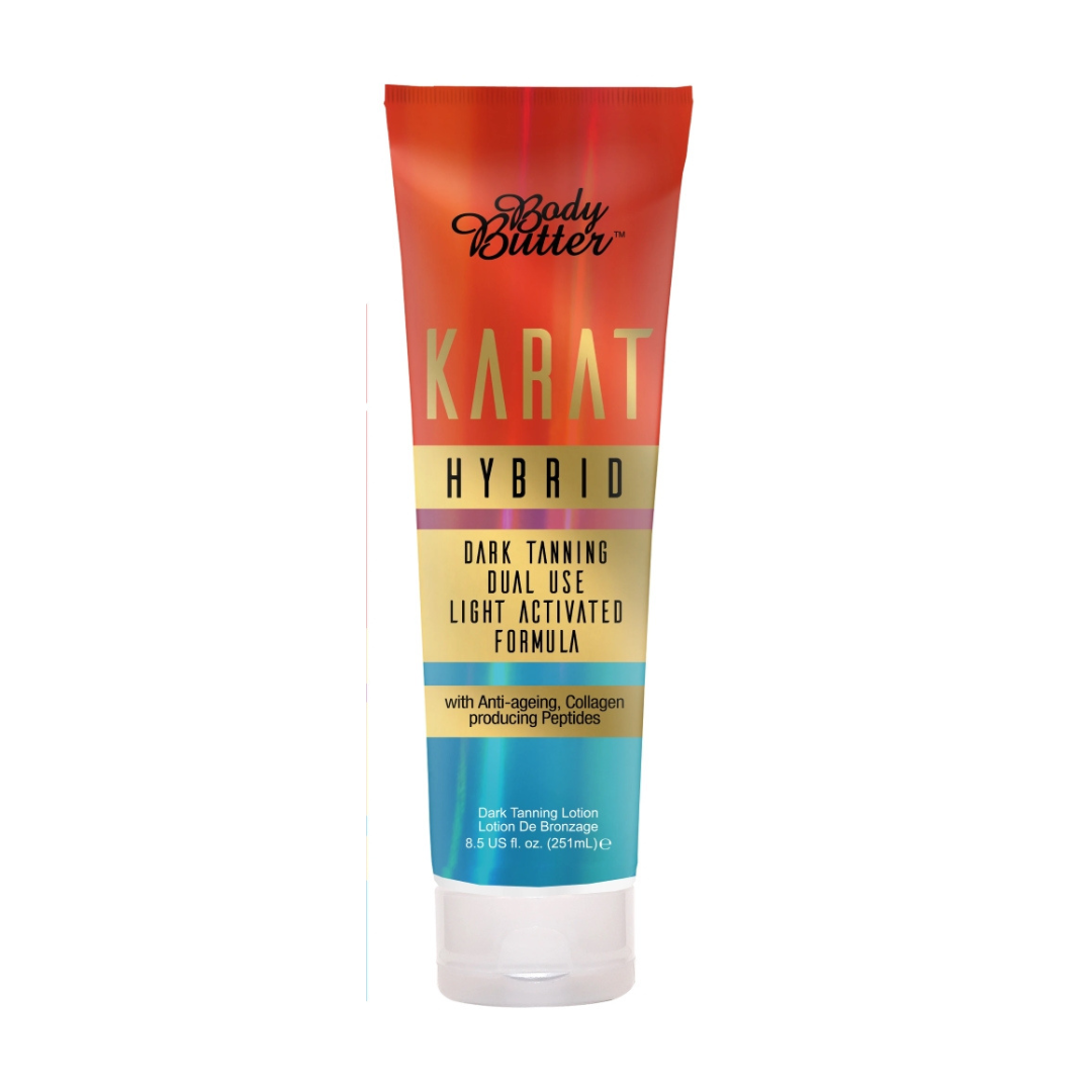 Body Butter KARAT HYBRID Dark Tanning Dual Lotion 251ml SunkissedTanning