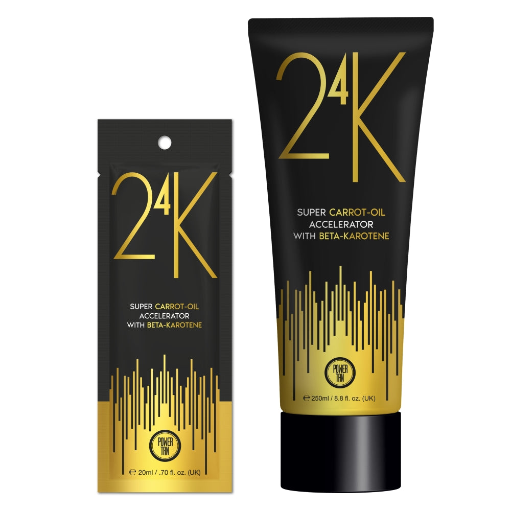 Power Tan 24K Super Carrot-Oil Accelerator Sunbed Cream