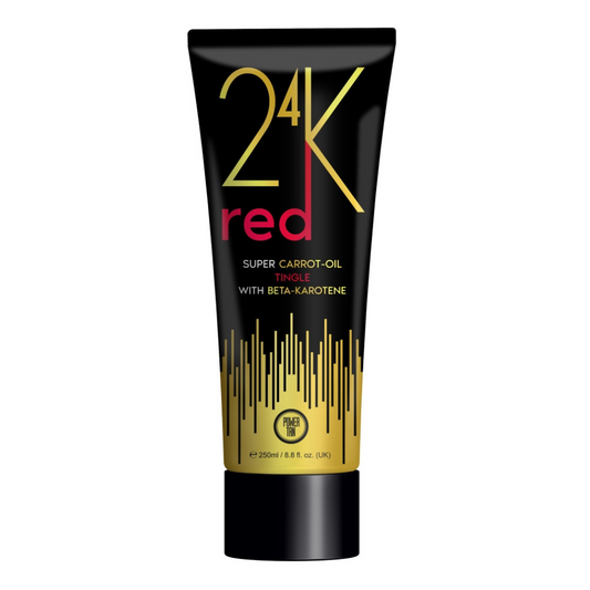 Power Tan 24K Red Super Carrot-Oil Sunbed Tingle Cream 250ml | sunkissed-tanning.co.uk