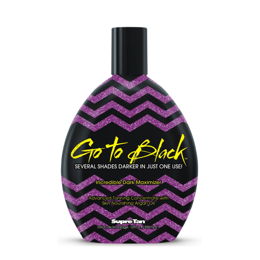 Sunbed Cream Supre Tan Go To Black Dark Tanning Maximizer Sunbed Cream– Sunkissed ...