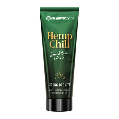 SuperTan Hemp Chill Dark Tan Elixir Strong Bronzer