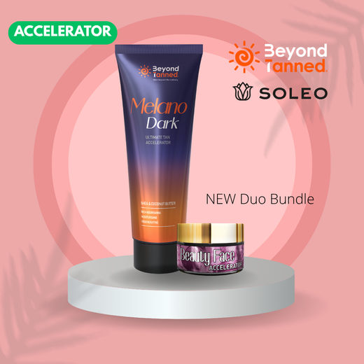Tanning Accelerator Duo Bundle : Beyond Tanned : Soleo