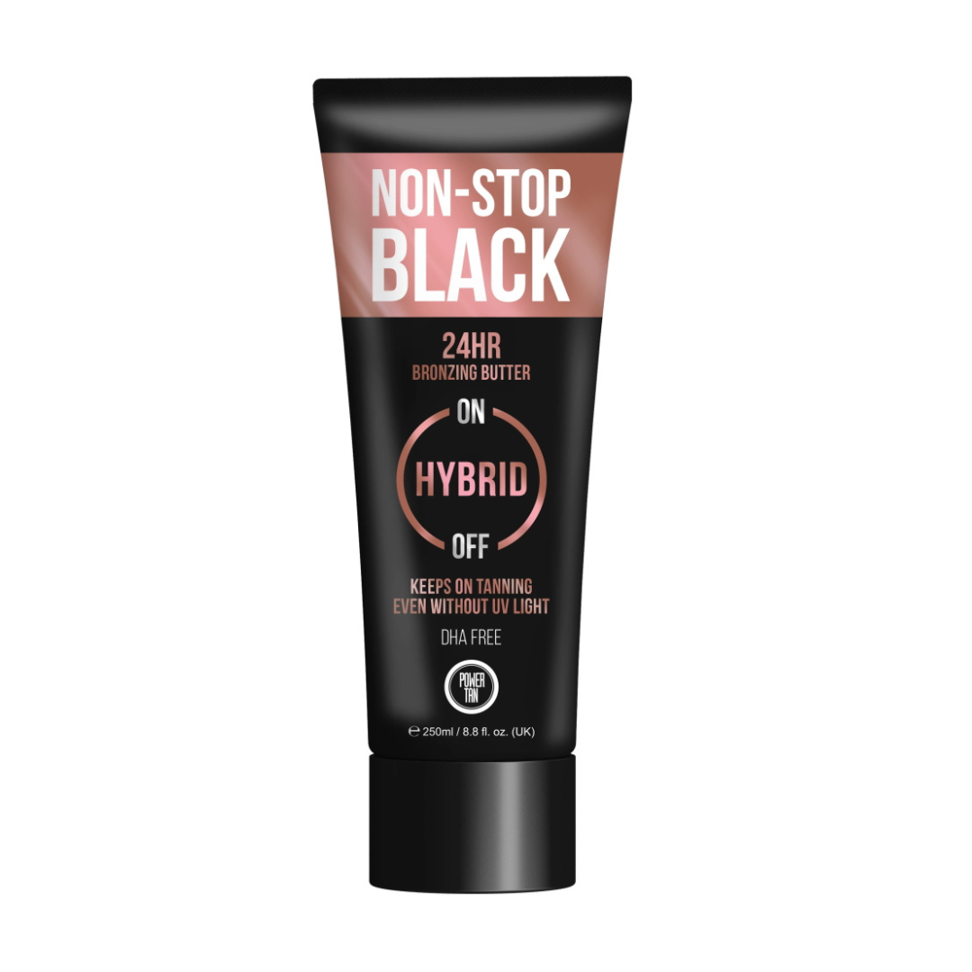 Power Tan Non-Stop Black Hybrid Bronzing Butter 250ml