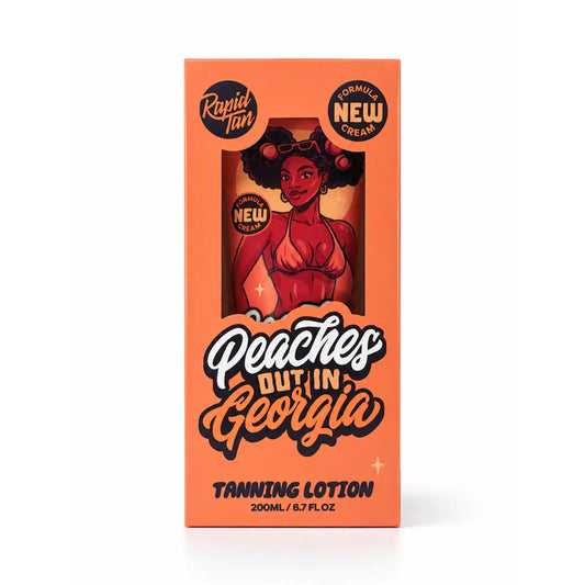 Rapid Tan Peaches Out In Georgia Tanning Accelerator
