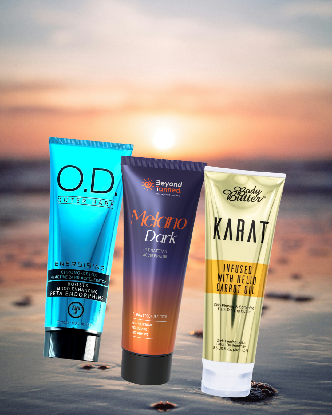Tanning accelerator lotions 