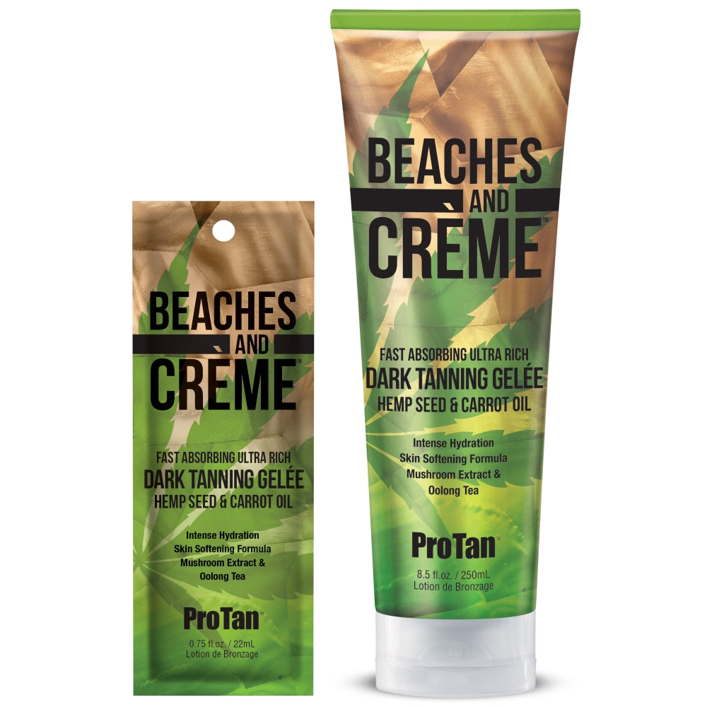 Pro Tan Beaches and Creme Fast Absorbing Ultra Rich Dark Tanning Gelée