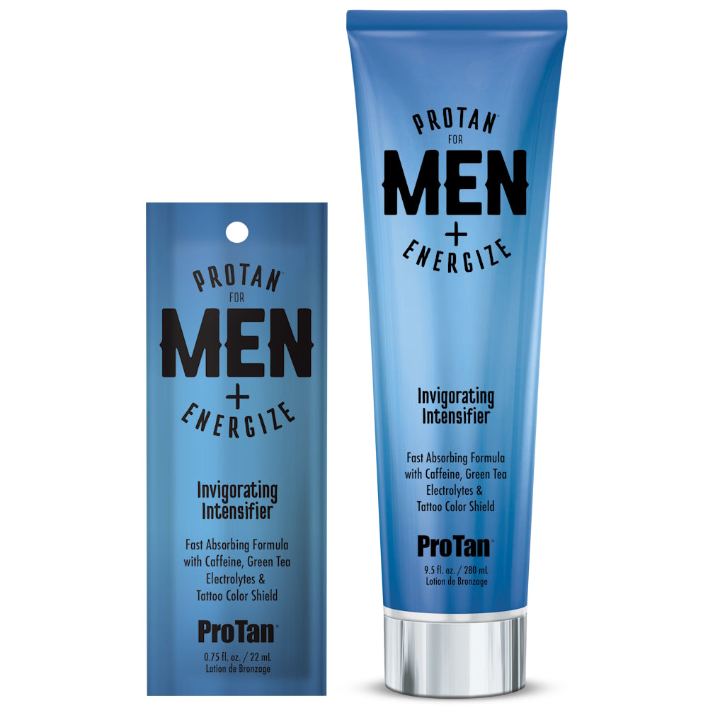 Pro Tan for Men + Energise Invigorating Intensifier Sunbed Cream