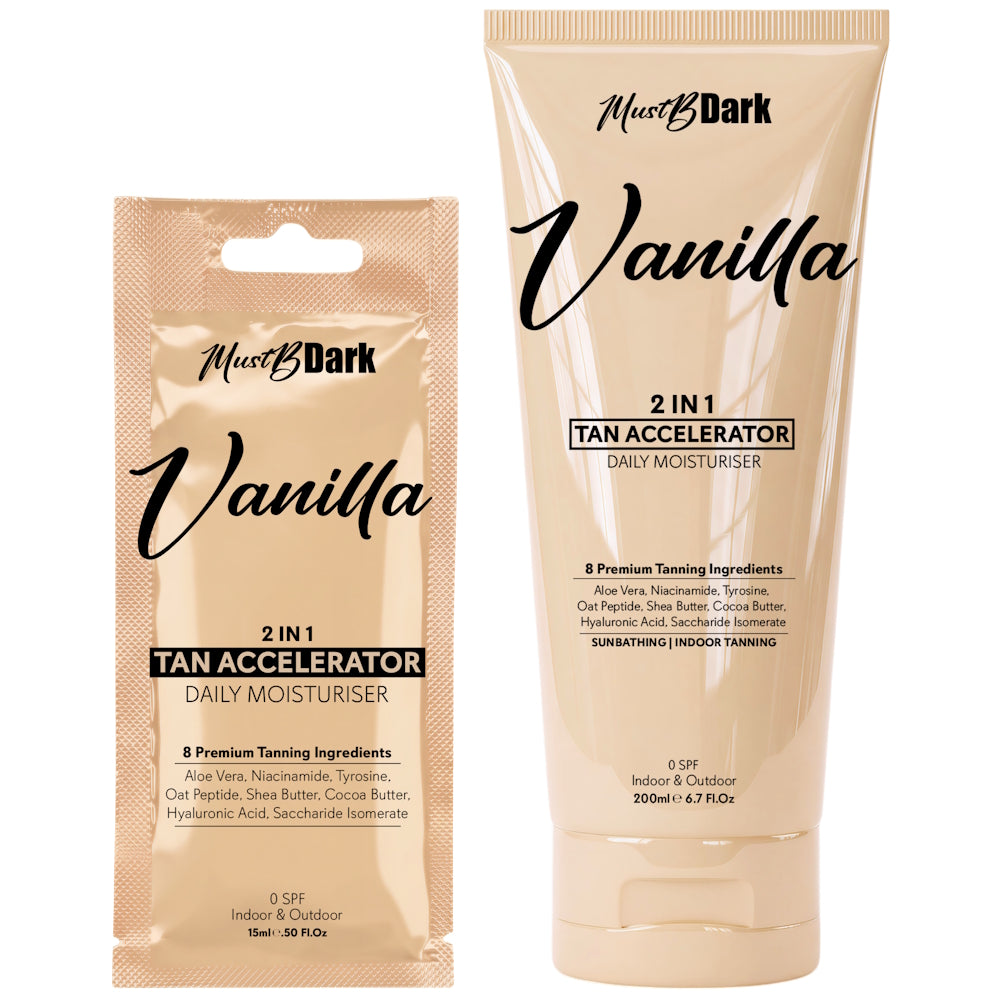MustBDark Vanilla Tan Accelerator