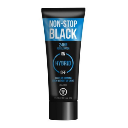 Power Tan Non-Stop Black Hybrid Accelerator 250ml | sunkissed-tanning.co.uk