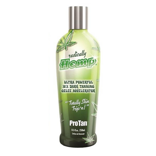 Pro Tan Radically Hemp Ultra Powerful 10X Dark Tanning Gelee Accelerator 250ml from sunkissed-tanning.co.uk