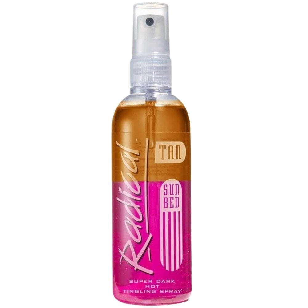 RADICAL Super Dark Hot Tingling Tanning Spray 165ml from sunkissed-tanning.co.uk