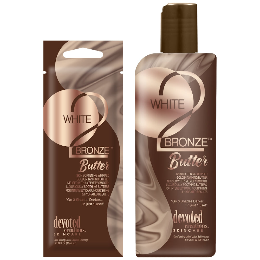 Devoted Creations White 2 Bronze Butter