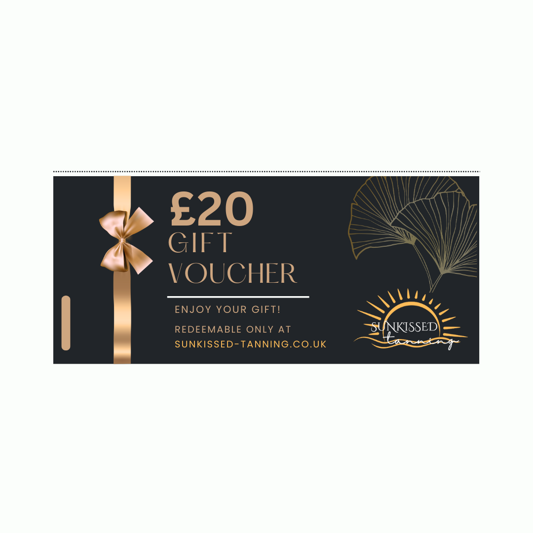 Sunkissed-Tanning Gift Cards (Physical Voucher)